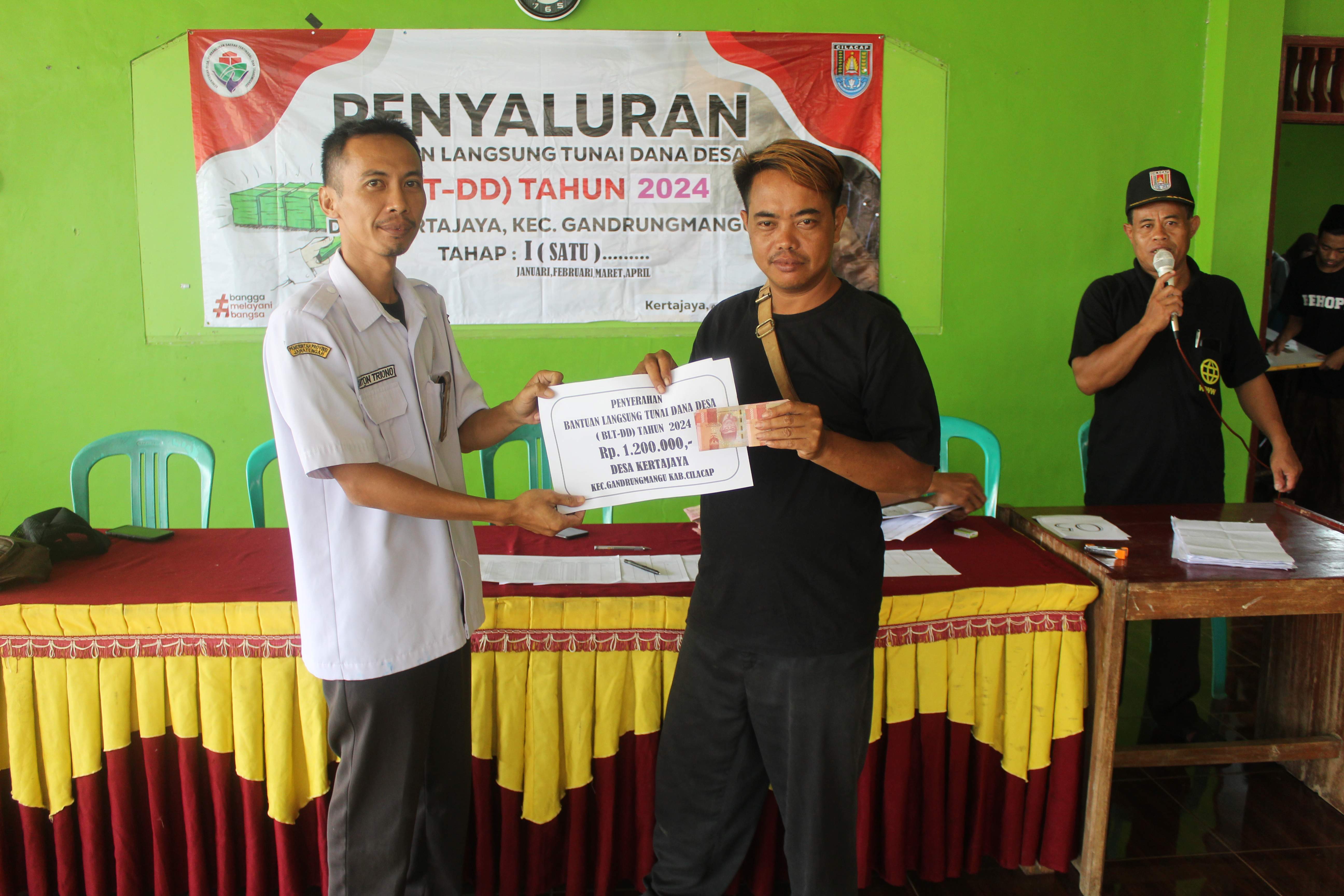 PENYALURAN BLT -  DD TAHAP I, II, III, IV TAHUN ANGGARAN 2024